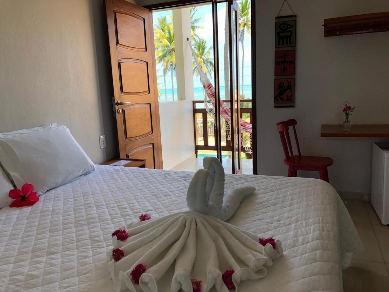 Quarto Duplo com Varanda e Vista do Mar